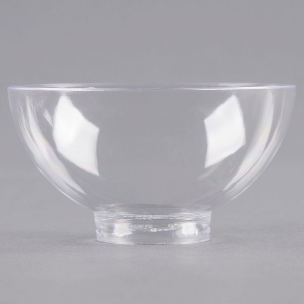 Fineline Settings 6208-CL, 2 Oz. Clear Plastic Tiny Bowls, 200/CS