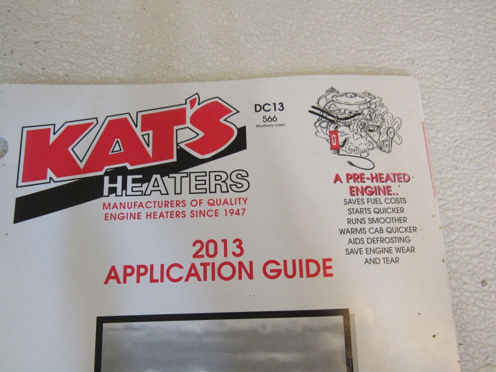 Five Star Manufacturing Group Inc Kat's Heaters 2013 Application Guide DC13