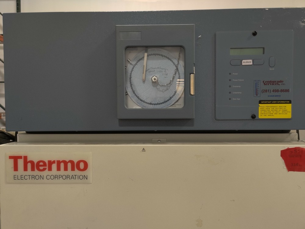 Thermo Electron Forma Plasma Freezer with Chart Reader