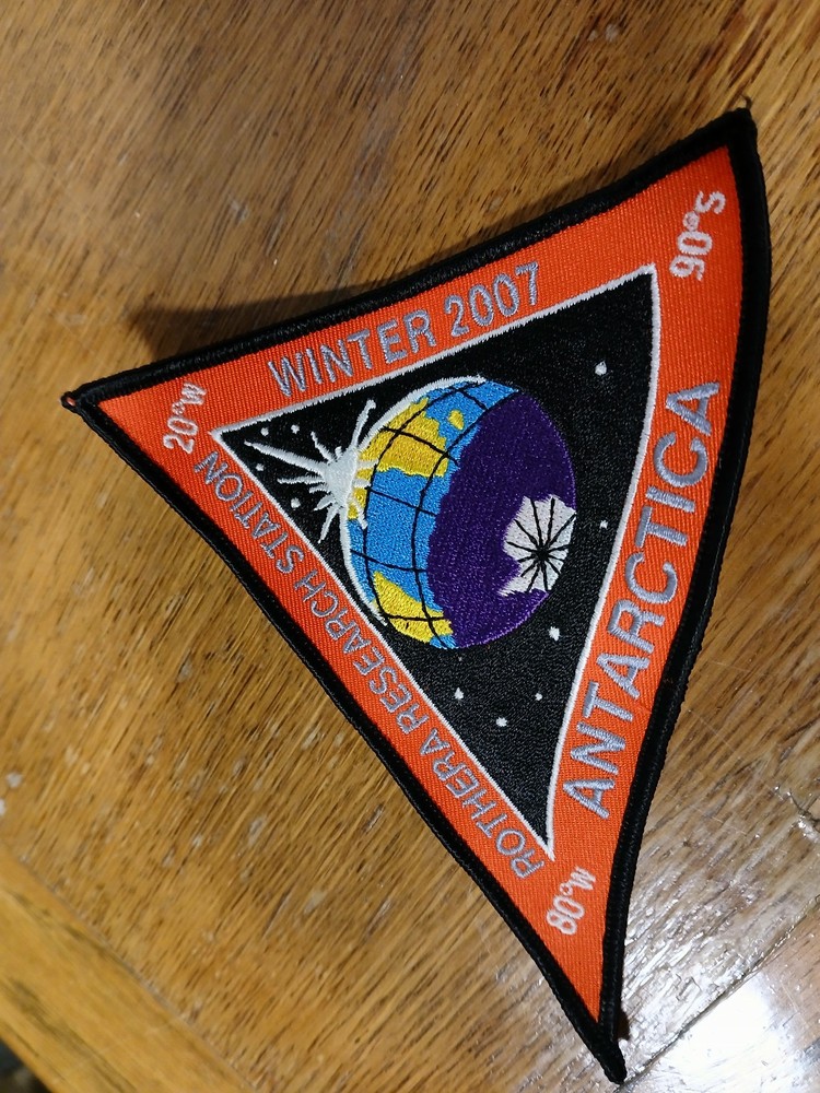 Antarctic Winterers Patch - Rare BAS Rothera 2007