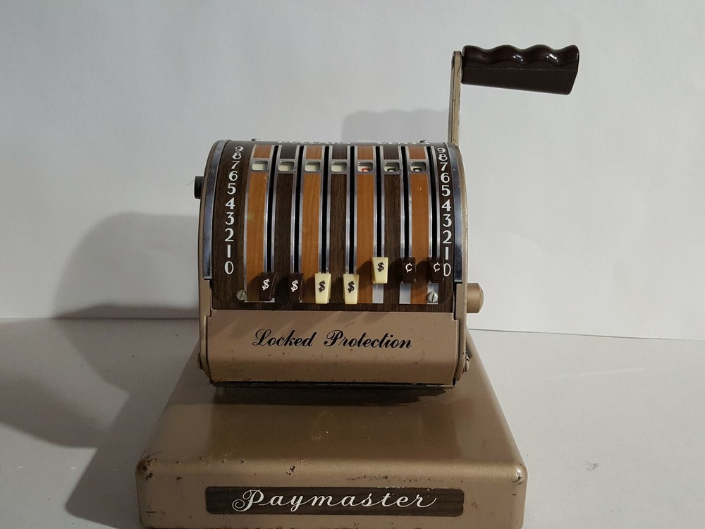 Pay Master X-550 Check Writer