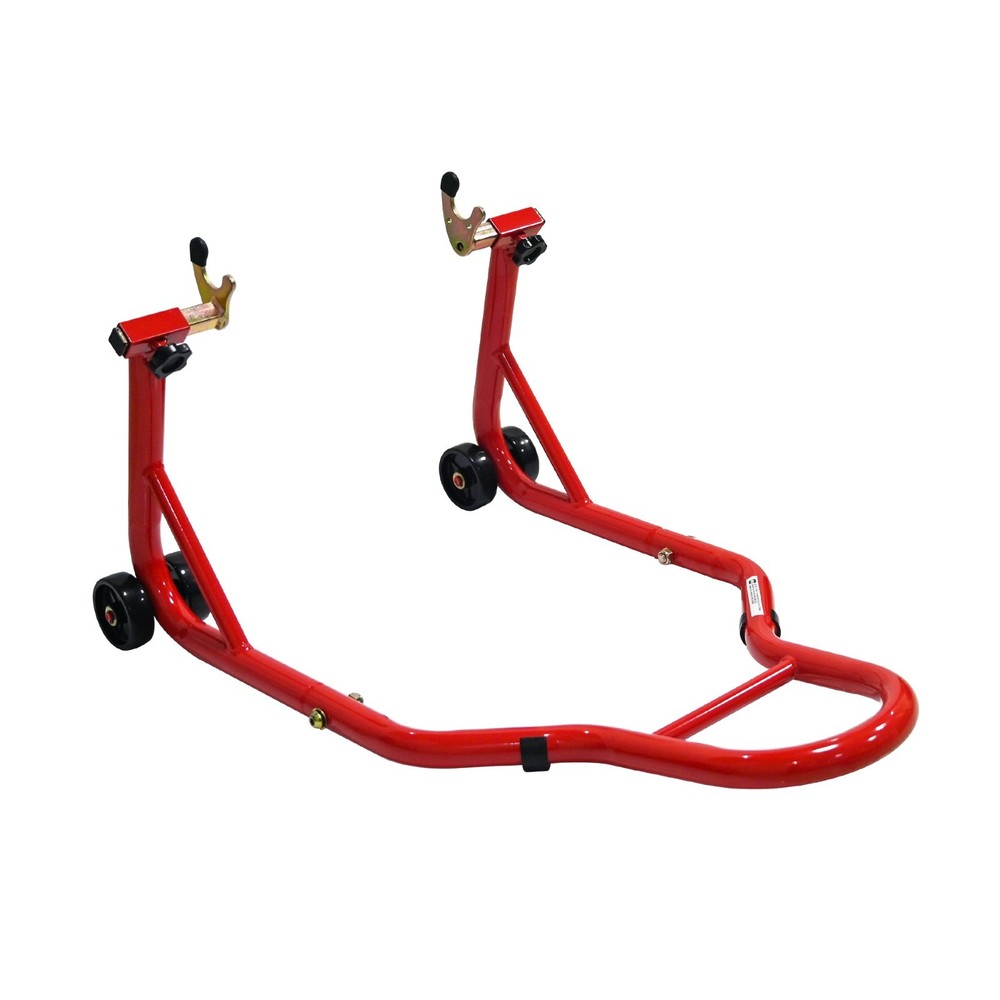 Motorcycle Stand Lift 880 lbs Front & Rear Fork Stand Spoolift Paddock Swingarm