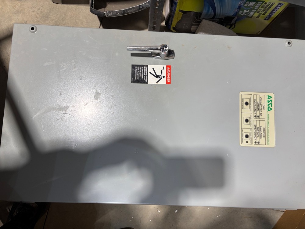 ASCO Series 300 Automatic Transfer Switch – 100A, 240V, 1-Phase