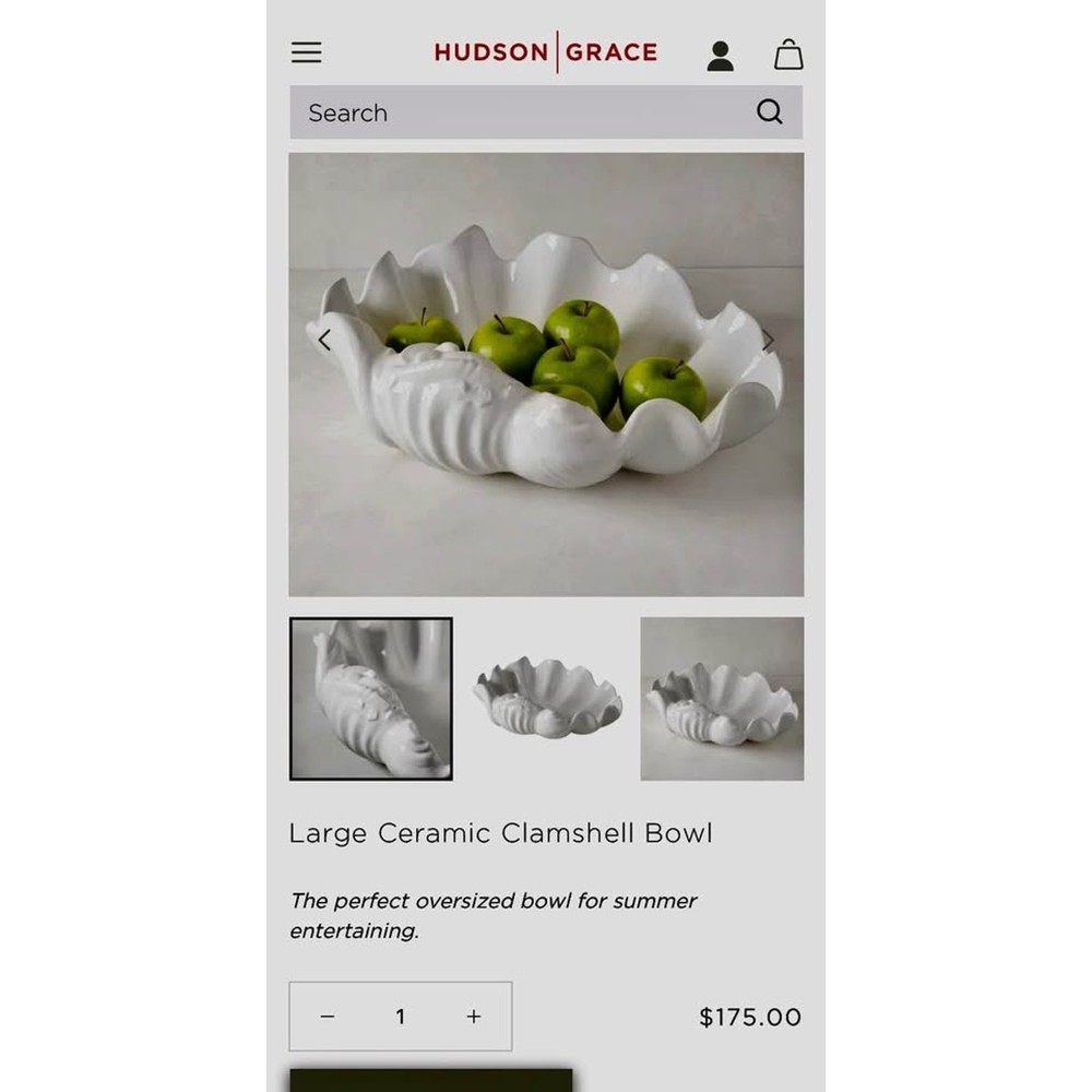 Italian Ceramic Shell