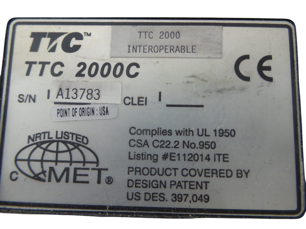 Acterna TTC 2000C Interoperable TestPad - Free Shipping