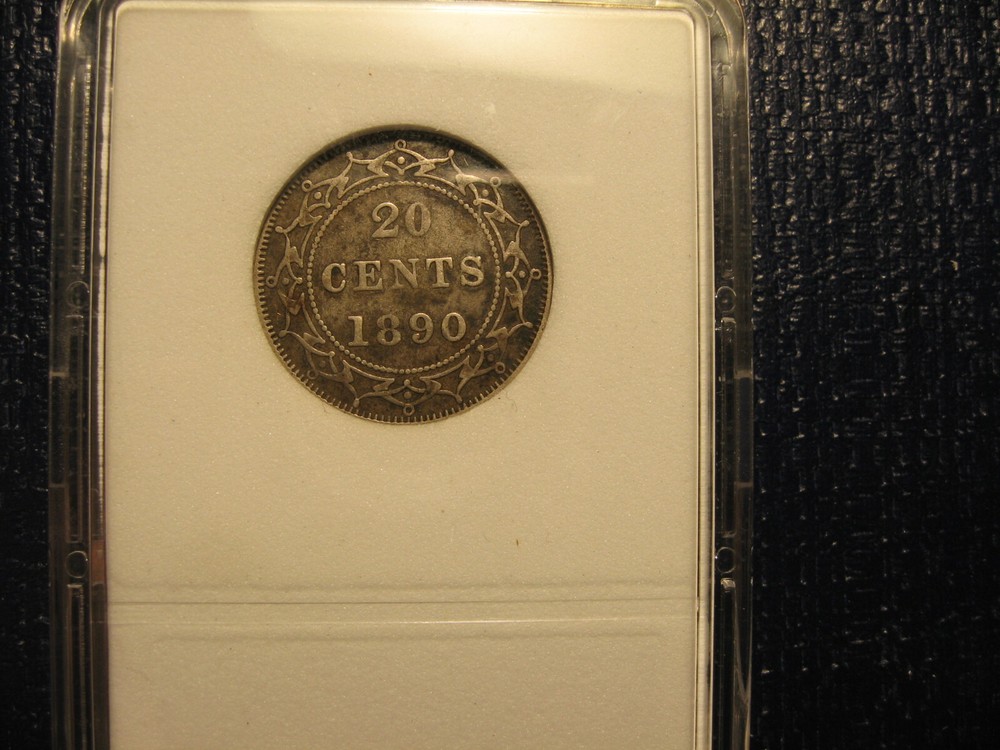 1890 Newfoundland coin set