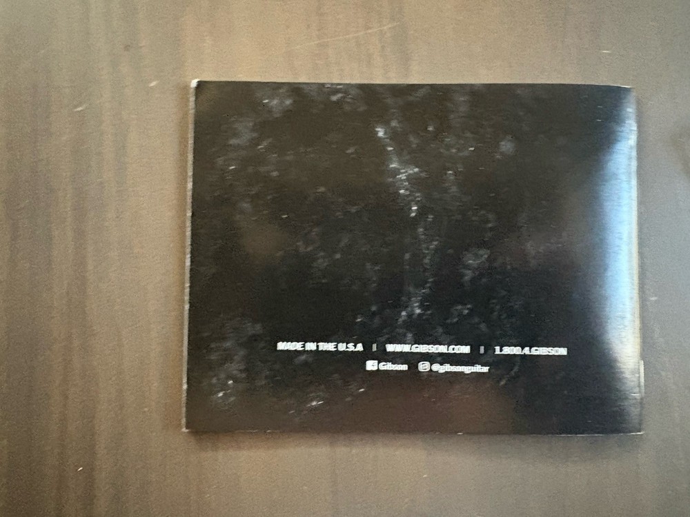 Gibson Strap Multi-tool Manual Cloth Checklist App Card Case Candy