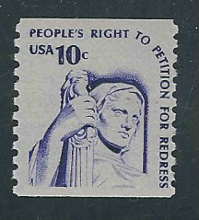 Scott #1617...10 Cent... Justice...5 Stamps