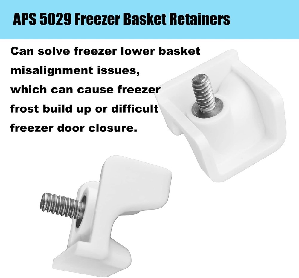 Freezer Basket Retainer 7009399 Replacement SUB ZERO freezer lower basket...