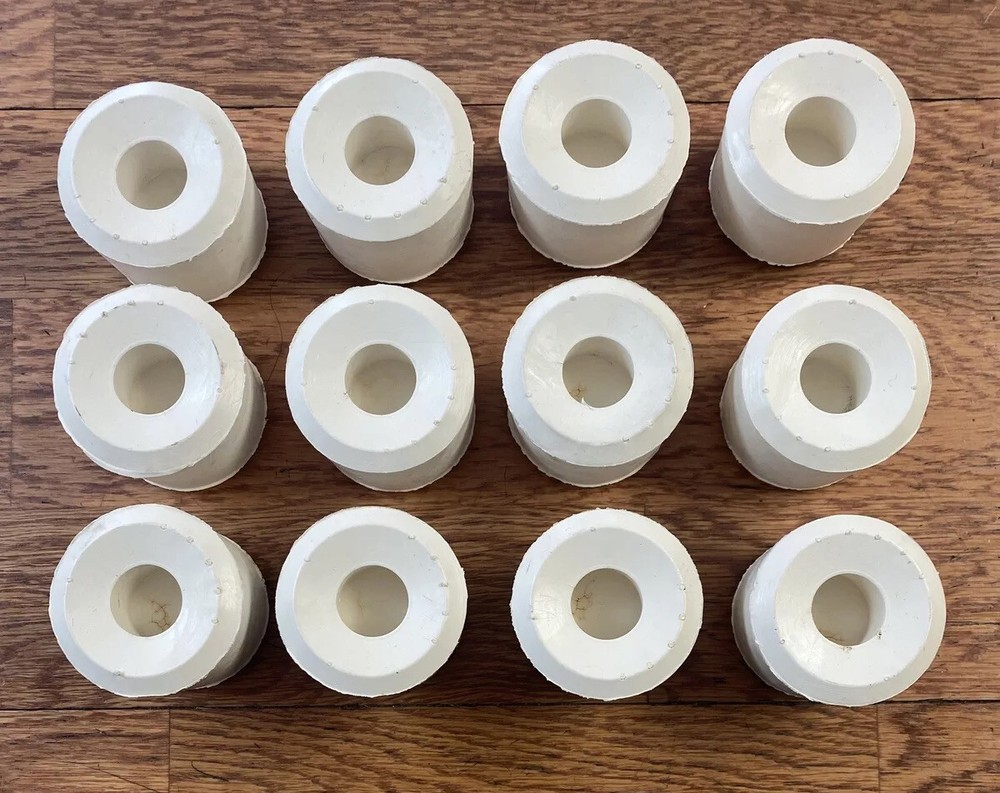 Vaughan RM24TW Rubber Mallet Replacement Tips, 12 Pieces