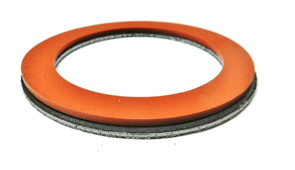 3" Gaskets Silicone Rubber & Graphite Set for Vacuum Casting Perforated Flasks