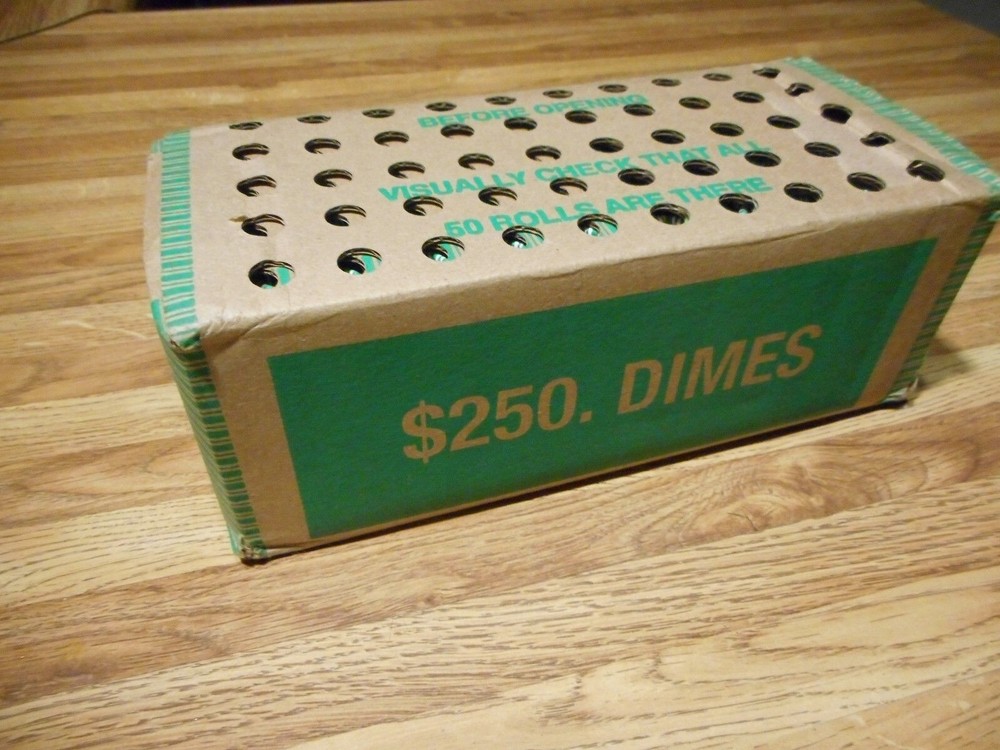 2010-P Uncirculated ROOSEVELT DIME ROLL - 5 Rolls 💥💥💥💥💥💥💥💥💥💥💥💥💥💥💥