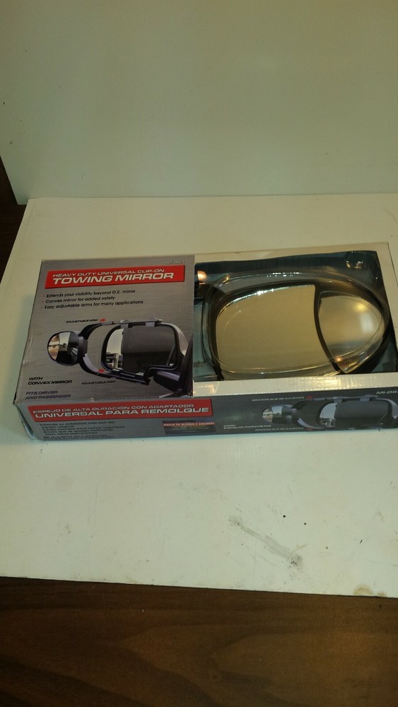 heavy duty Universal Clip-On Towing Mirror right/left
