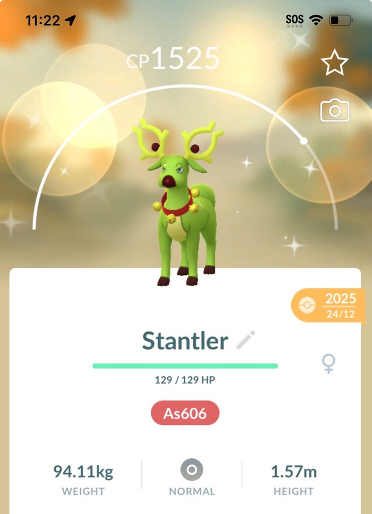 Pokemon Go ✨ Shiny ✨ Stantler