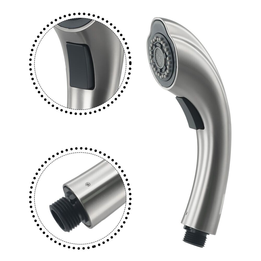 Kitchen Sink Pull-Down Faucet Sprayer Pull Out Mixer Spray Head Replacement Brus