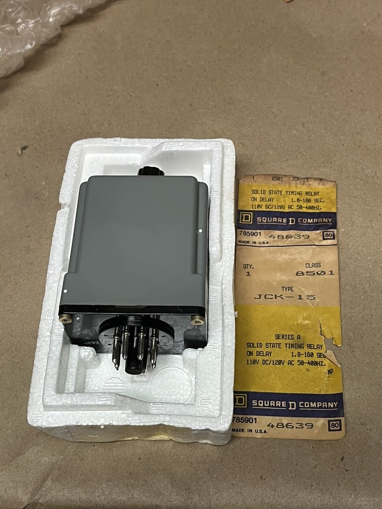 Square D Relay Timer JCK-1