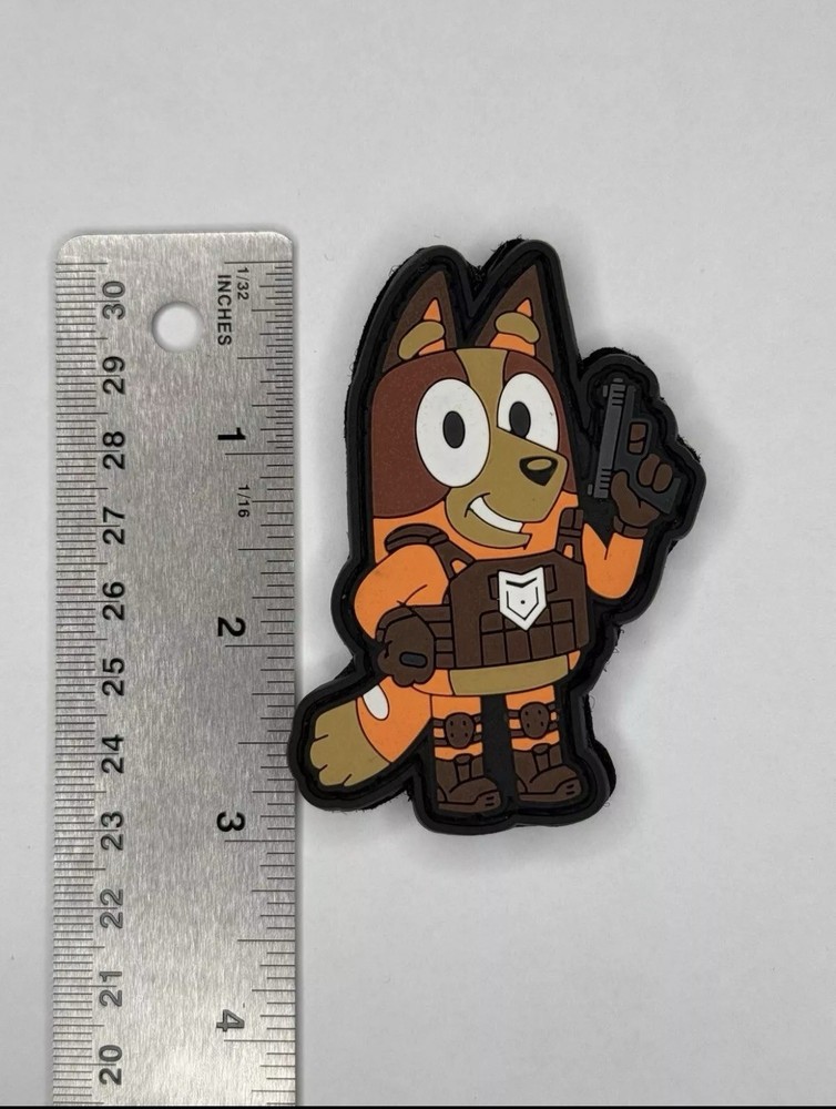 Morale Tactical Patch PVC Hook/Loop pack of 4