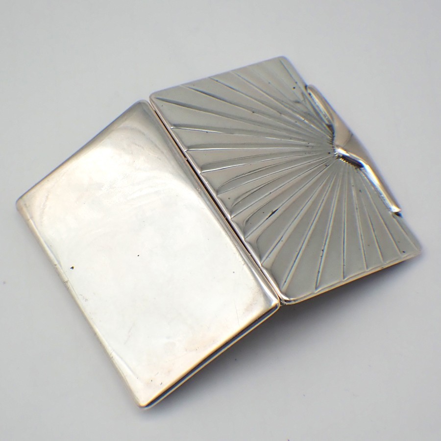 Rectangular Box 800 Silver Firenze Italy 1920
