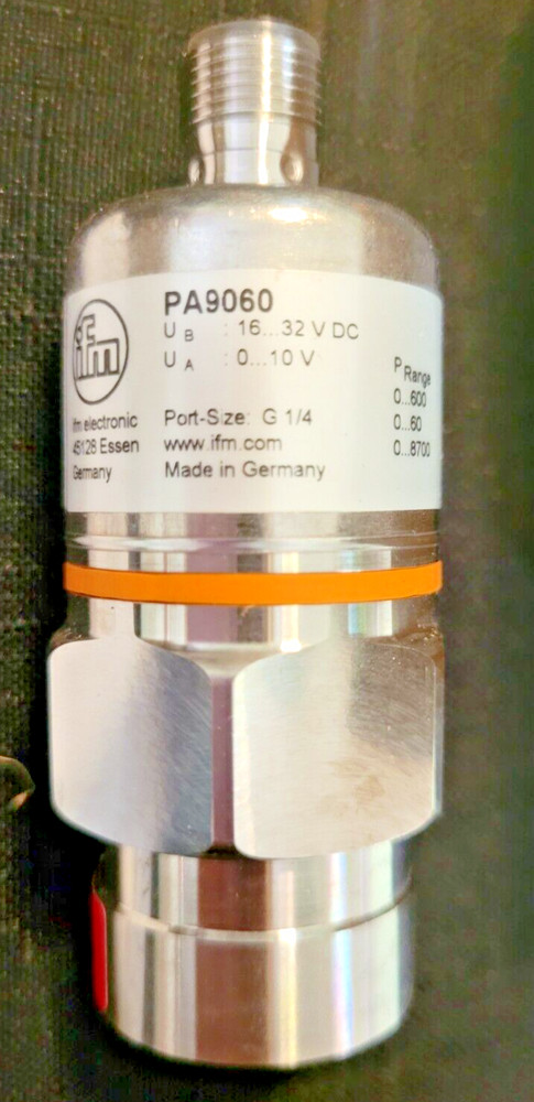 PA9060 IFM ELECTRONIC PRESSURE SENSOR NEW