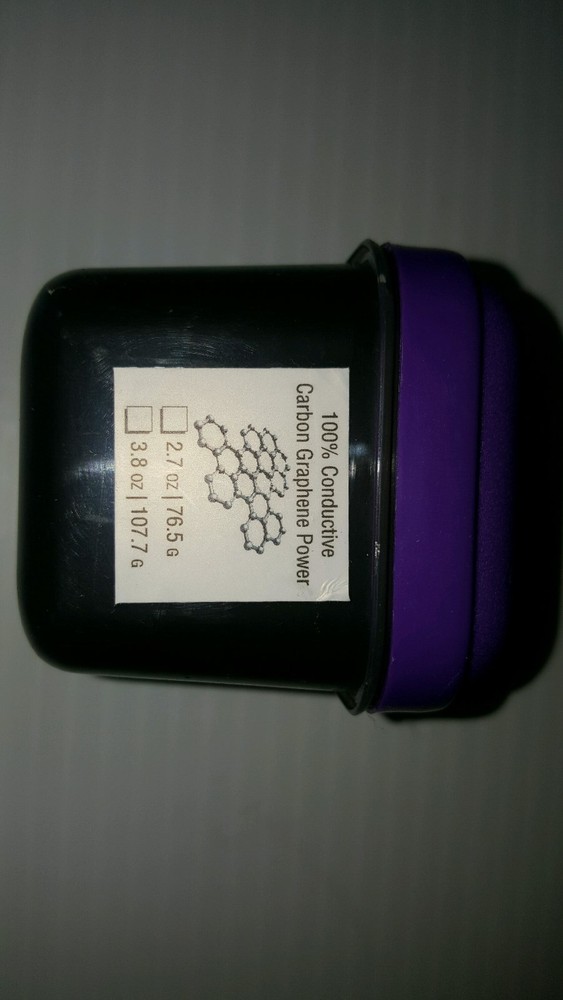 2 items 2.2.oz 100 % conductive carbon graphene powder fine