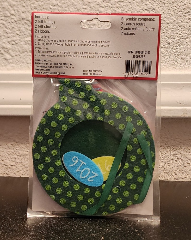 Felties Kit Frame Ornament Ages 6+