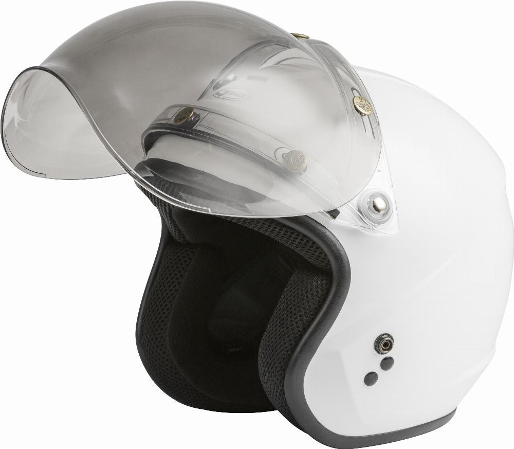 BUBBLE SHIELD 3-SNAP FLIP-UP SMOKE UNIVERSAL