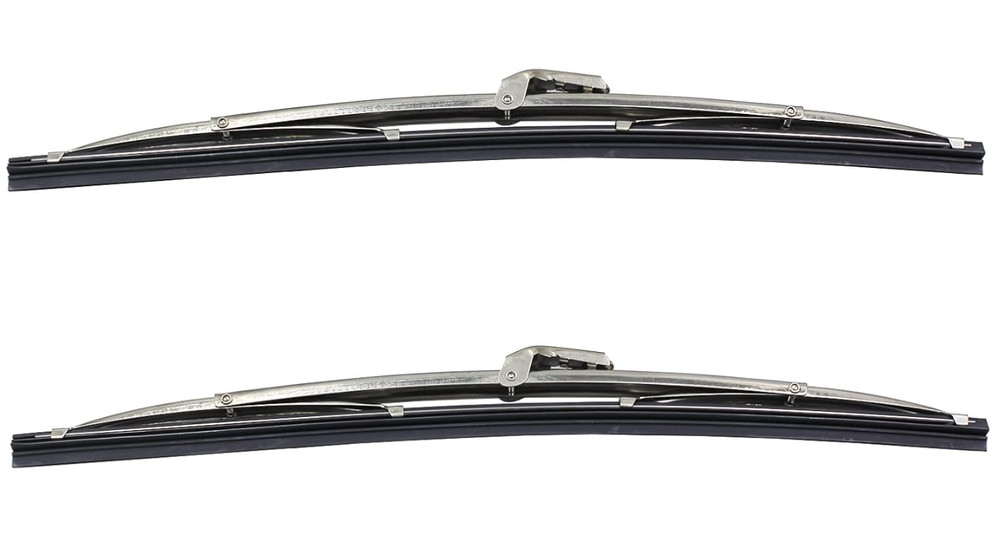 Windshield Wipers - Front 12" Stainless Steel Windshield Wiper Blades Replacemen