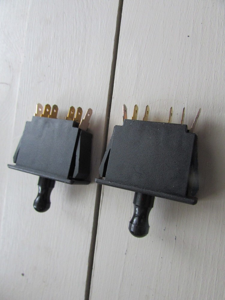 2 NOS Honeywell MicroSwitch 2DM409 Push Pull Switch Plunger Actuator 10A 250VAC