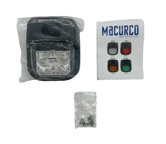 MACURCO HS-C - Horn Strobe Combo (Clear)