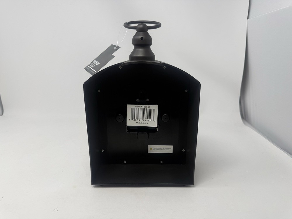 ASHMORE London Table Top Clock Black New With Tags