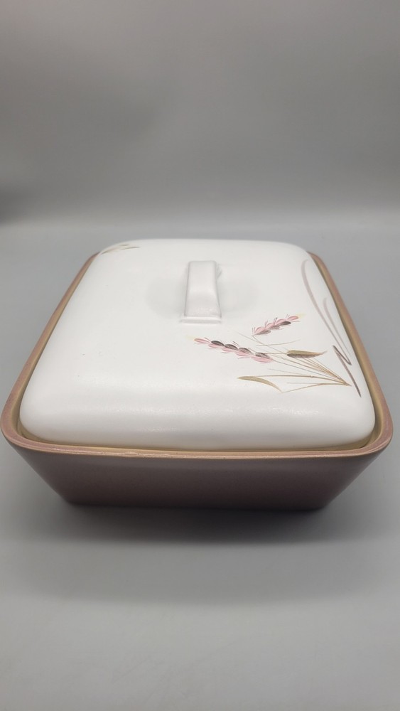 Denby Langley Harvest Rectangular Casserole Pan Dish with Lid MCM kitchen