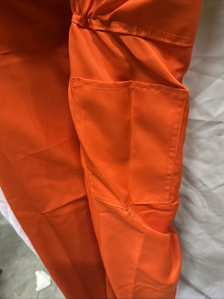 Orange Safety Jump Suit