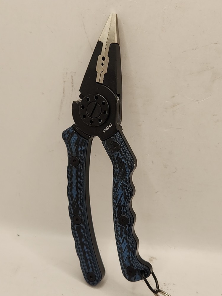 Cuda 8" Professional Pliers & Case. Blue/Black #18342