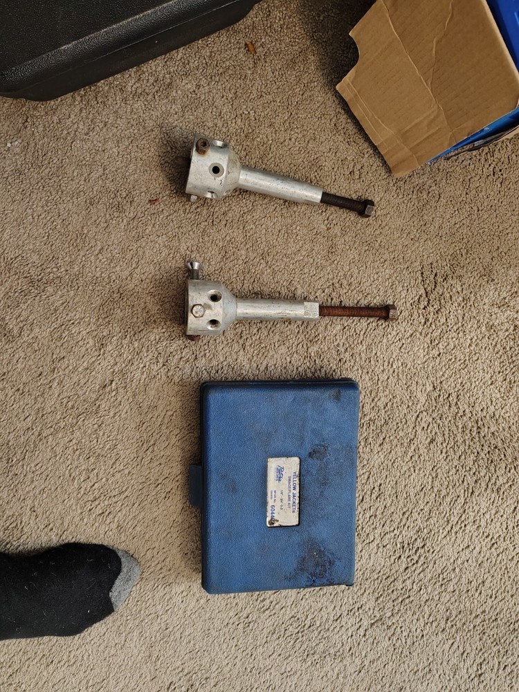 1 fan blade pullers and yellow jacket swaging tool set