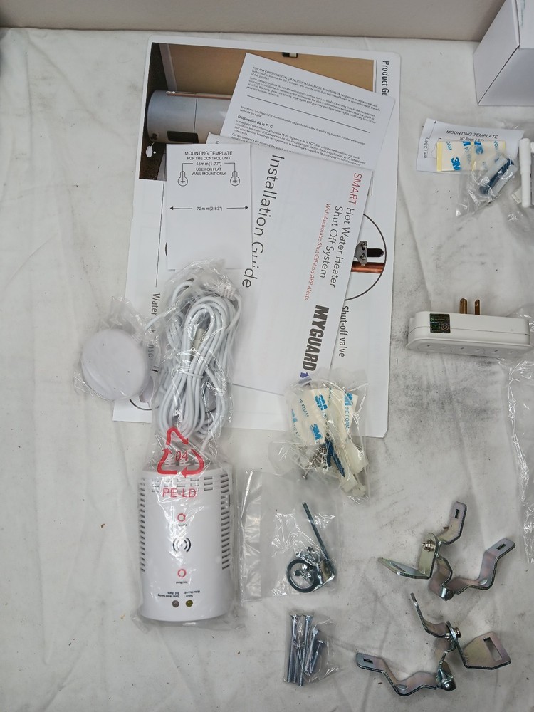 MyGuard Smart Hot Water Heater Shut Off System MGWHTRS EF CAW 01