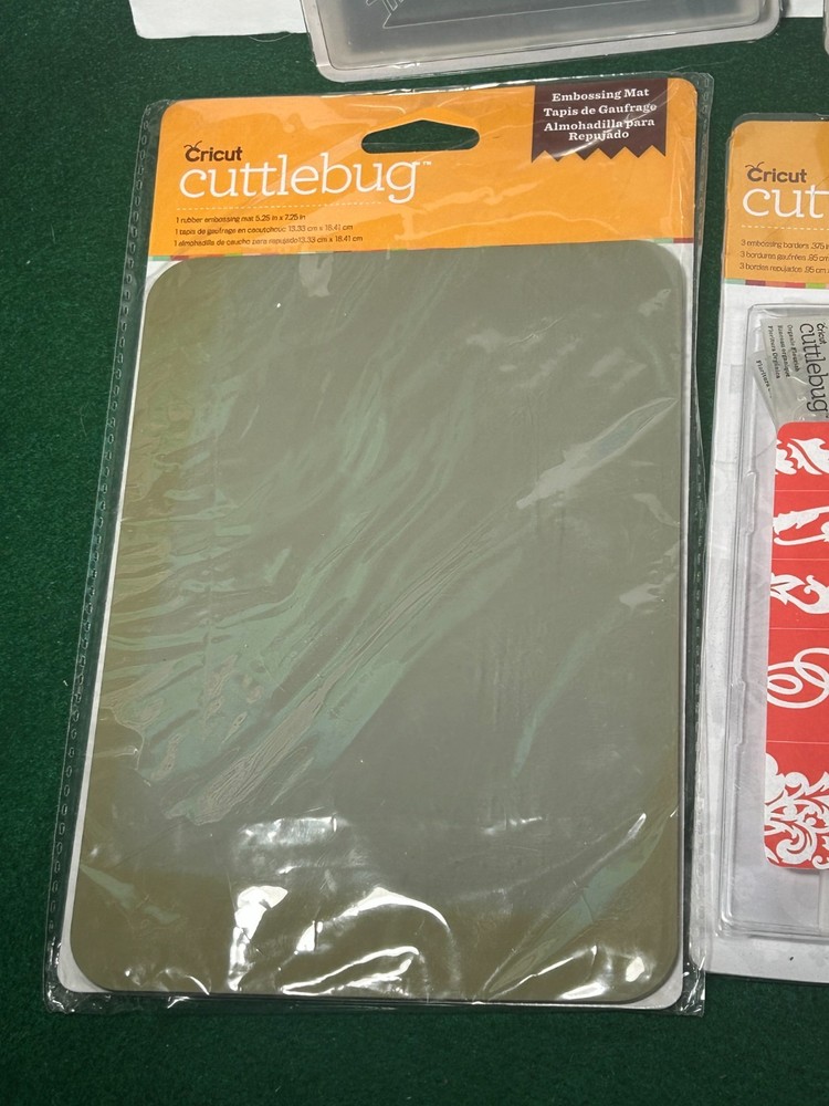 Lot of 13 Cuttlebug Items (see description)