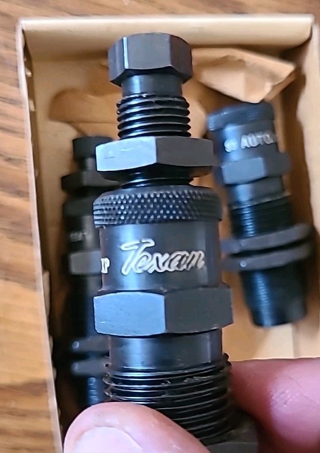 Texan Reloading 3 Die Set 38 Super - New Open Box