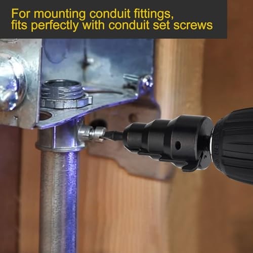 Conduit Reamer, Pipe Reamer Tool with Improved Bit Retention, Reaming