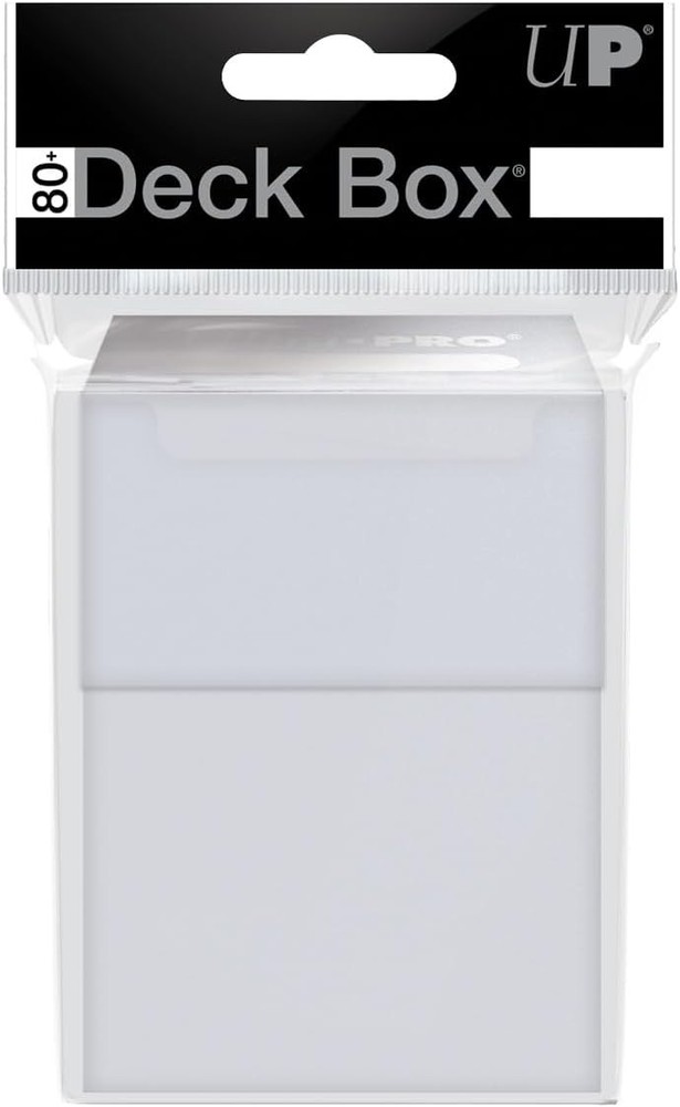 Compact Ultra PRO Deck Box for 80 Cards - Lightweight & Durable Storage Solution