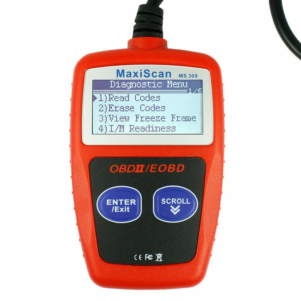 Mini LCD Vehicle OBDII OBD2 EOBD CAN Scan Tool Diagnostic Scanner Code Reader