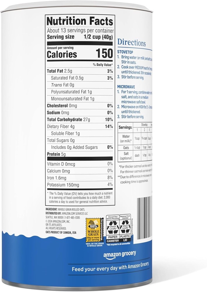 n Grocery, Old Fashed Oats