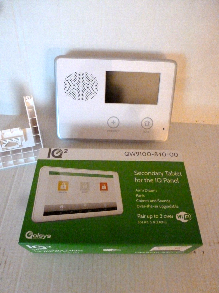 2gig Technologies 2GIG-CNTRL2-345 Home Security Alarm Control Panel & Secondary