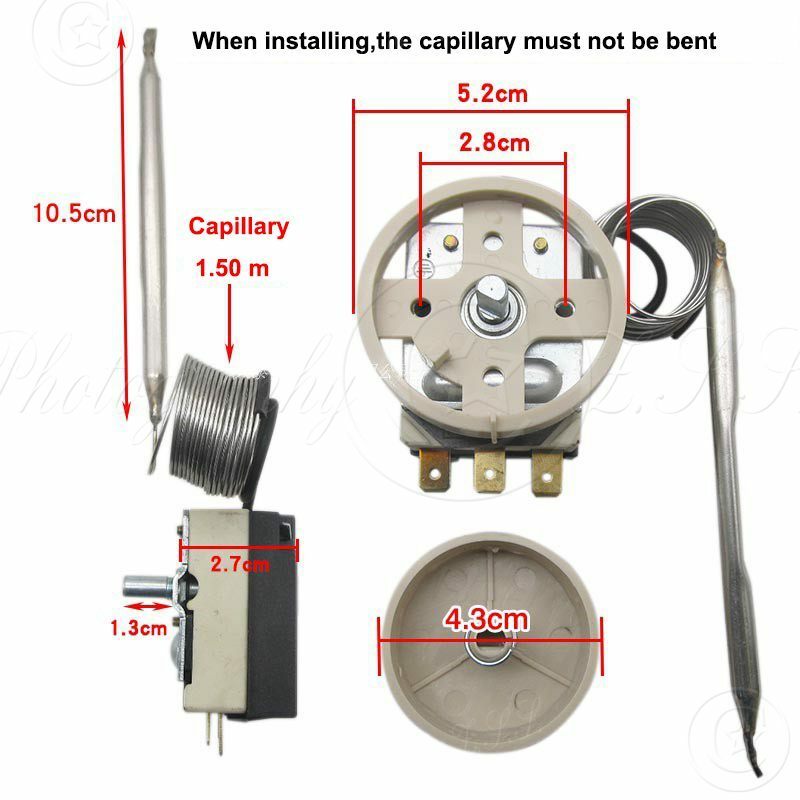 Electric Water Heater Thermostat Incubator Temperature Controller Range 30-300 ℃