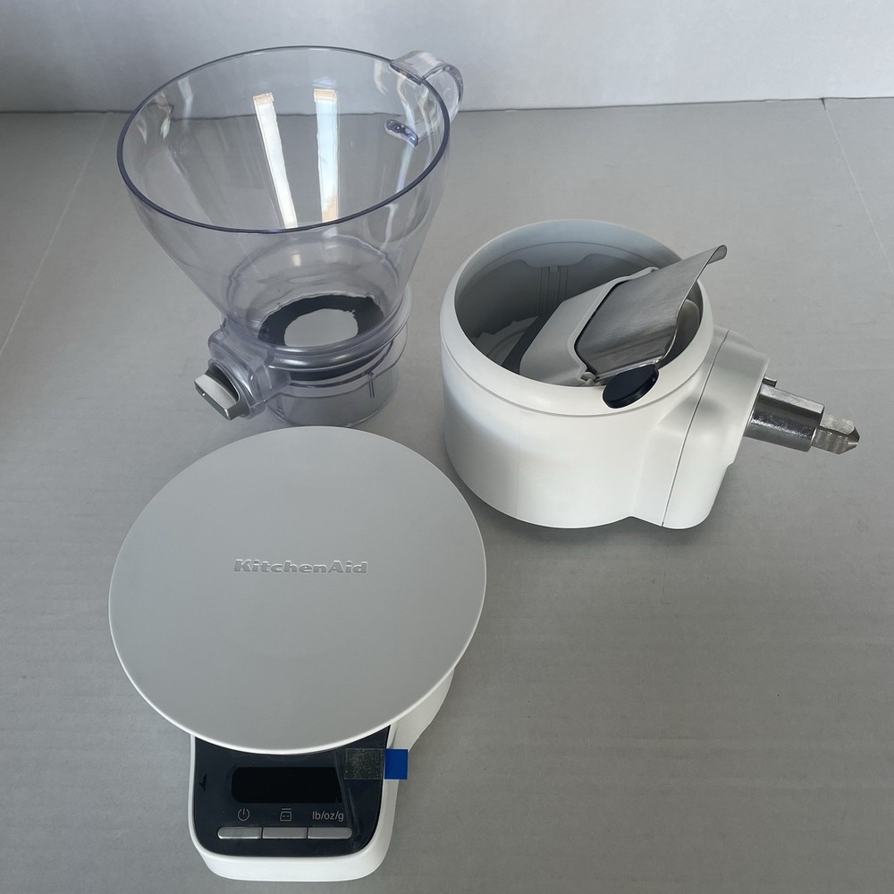 Kitchen Aid Sifter With Scale Stand Mixer Attachment Model KSMSFTA New Open Box