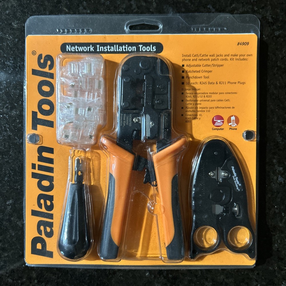 Paladin Network Installation tools 4909 New, never used