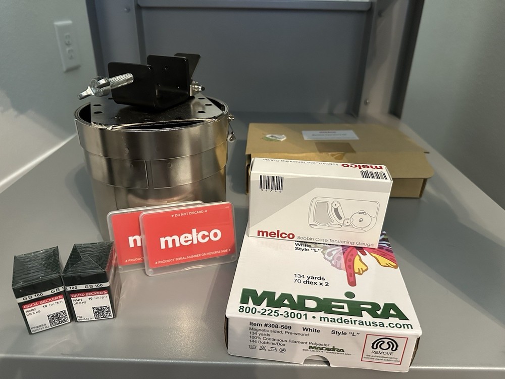 Melco Bravo Single Head 16 Needle Embroidery Machine