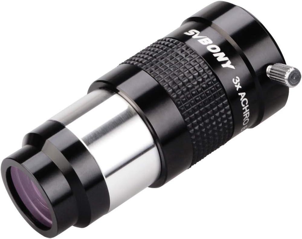 Triple Magnification Barlow Lens, Fully Multi-Coated, 1.25”