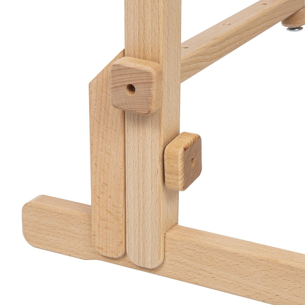 Needlework Floor-Standing Stand Adjustable Frame Made Organic Beech 15.7" x 22"