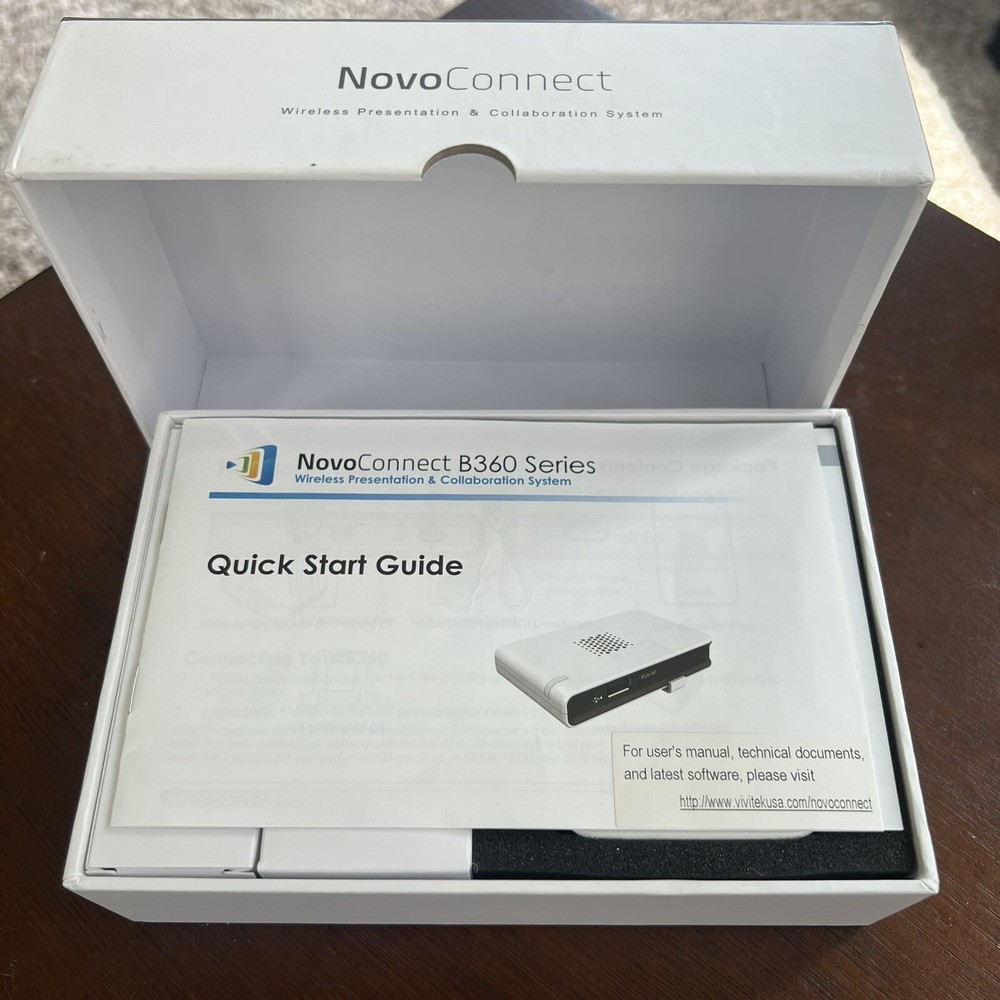 New Delta NovoConnect B360 Wireless Presentation and Collaboration System