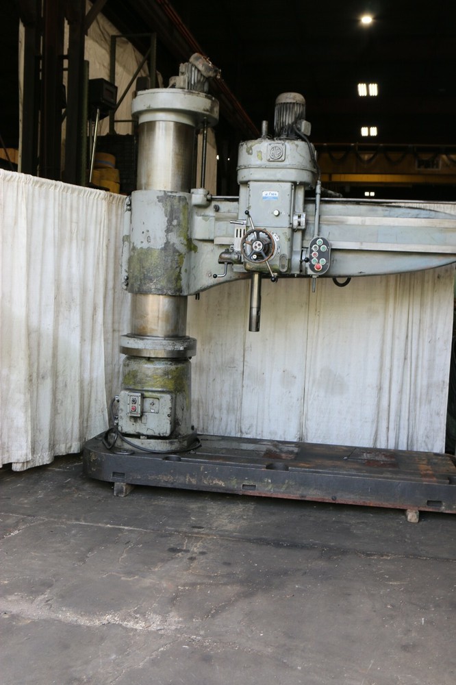 6' x 17" POLAMCO RADIAL ARM DRILL: YODER #70858
